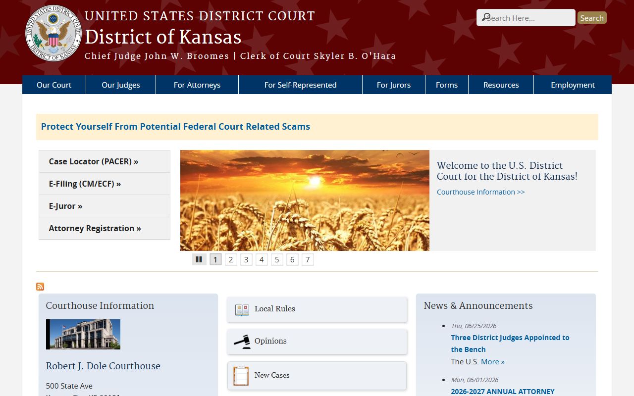 Morris County District Court federal district court distinction